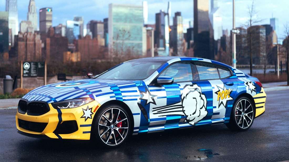  Art Cars N°20 – BMW M850i xDrive Gran Coupé by Jeff Koons.